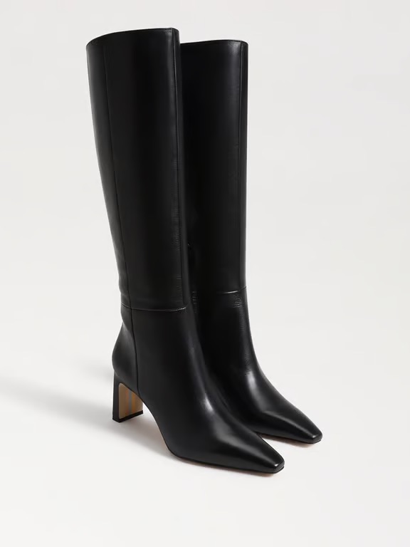 Sam Edelman Sylvia Knee High Black Boots